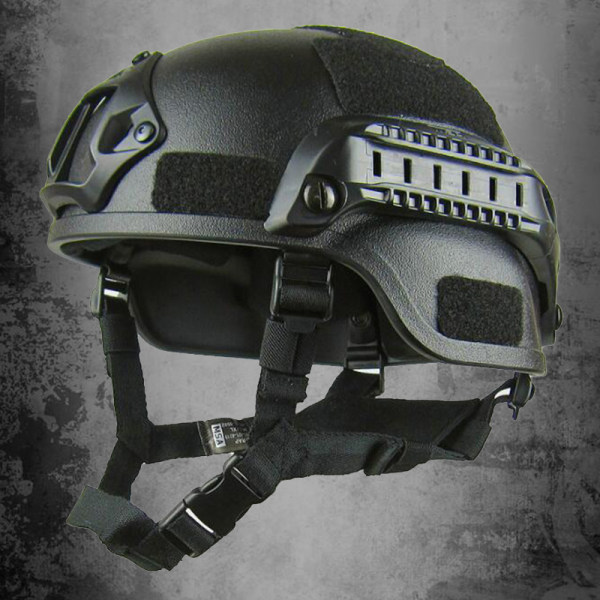 Men's Tactical Helmet with Velcro