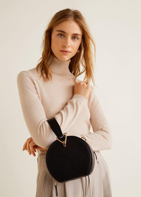 Round mini bag