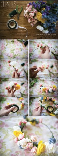 Must Try: DIY Flower Crown Tutorials