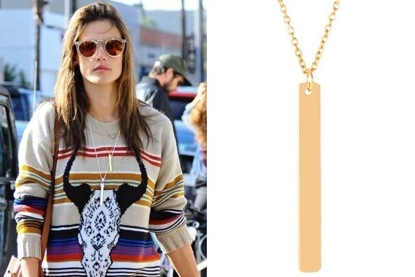 Alessandra Ambrosio's Necklace