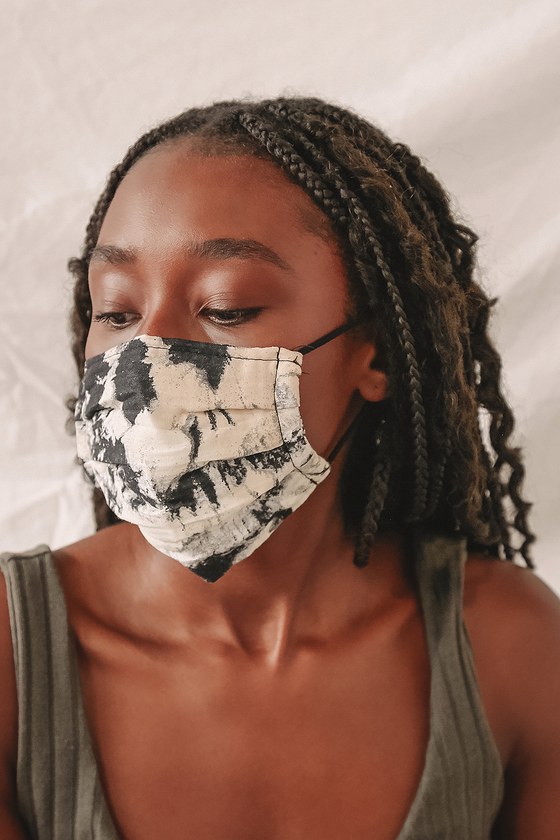 Cute and Covered Neutral Multi Cotton Face Mask Set 3 Pack KITSCH