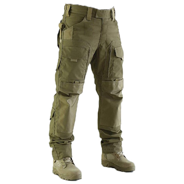 Men's Fashion Solid Color Outdoor Tactical Trousers
