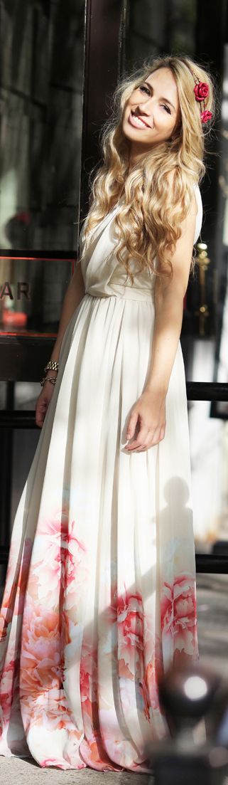 Bohemian Floral Dress Bohemian Floral Dress