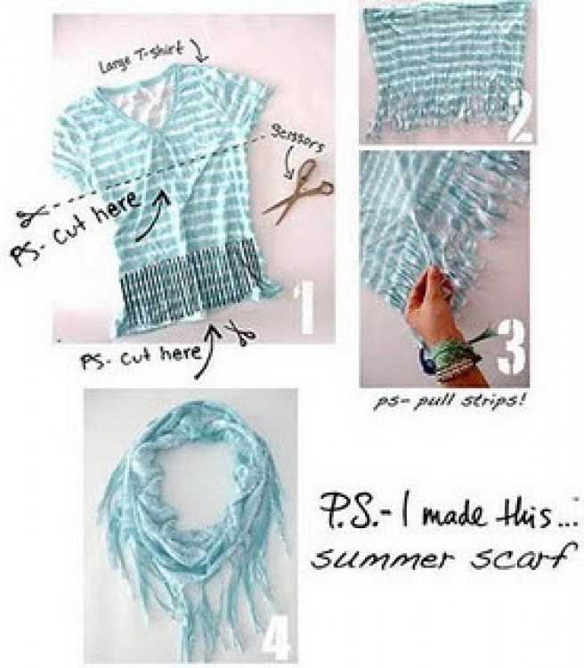 DIY Summer Scarf DIY Summer Scarf