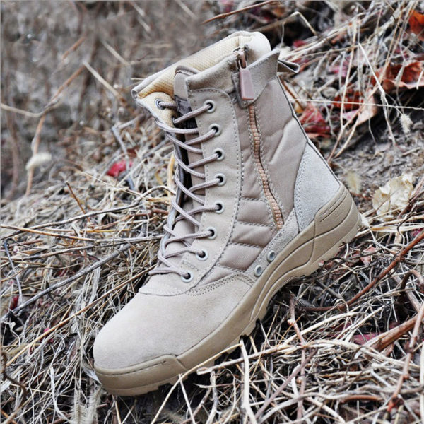 Practical outdoor ultra-light wear-resistant combat boots