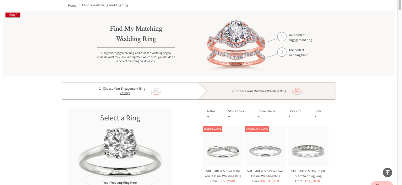 Choose a Matching Wedding Ring