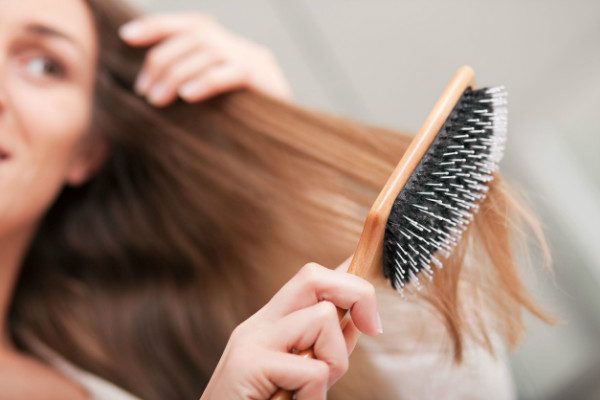 keep your hair-styling tools, especially hair brushes, neat and clean.