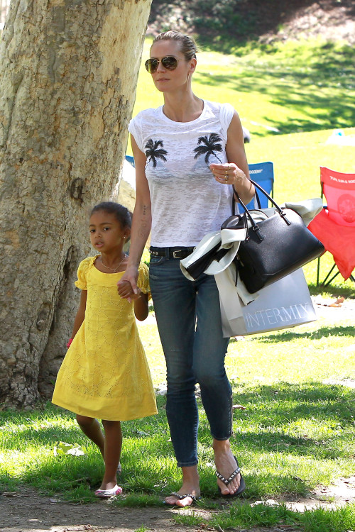 Heidi Klum and Lou Heidi Klum and Lou