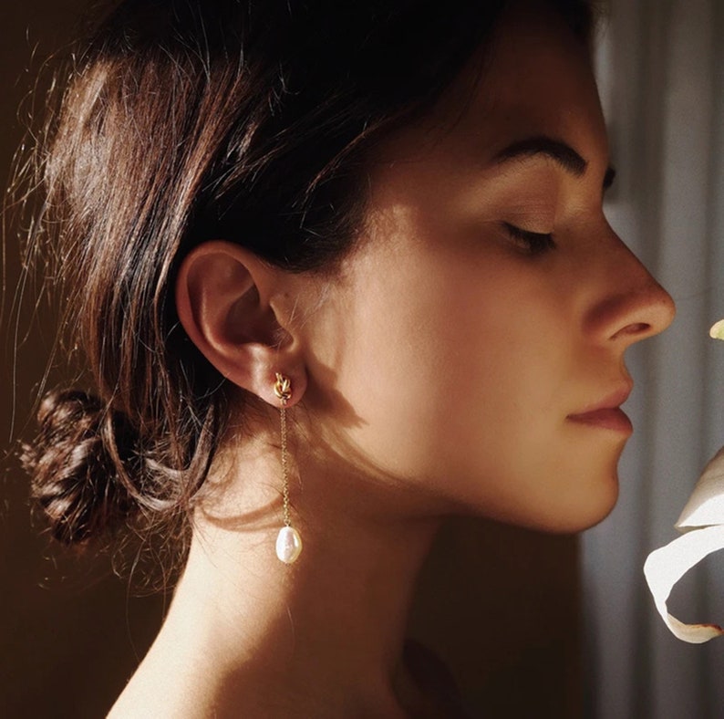 Pearl Drop Earrings