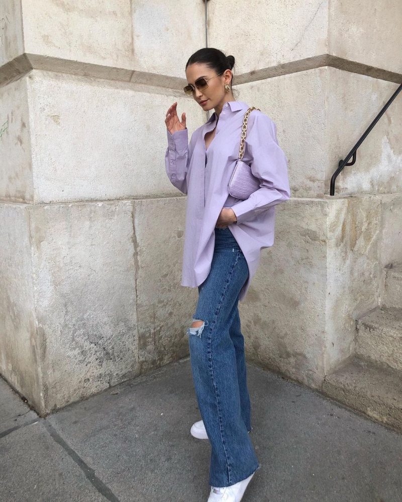 How To Style Oversized Shirt For Spring Trend 2022