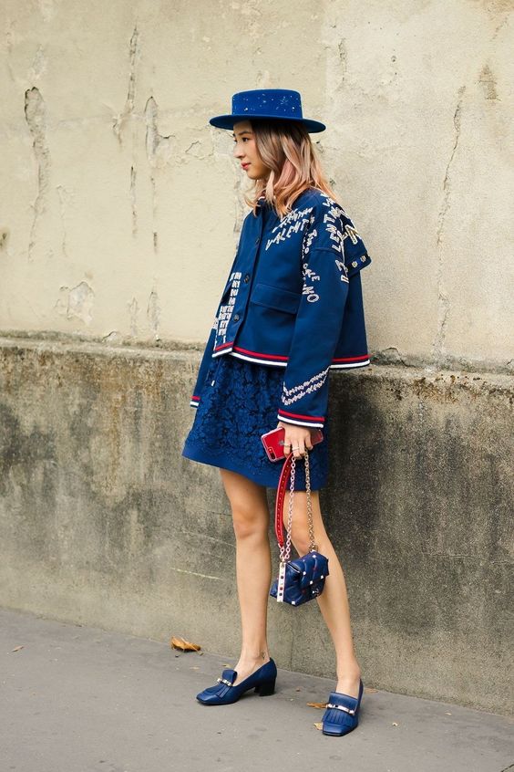 Style Outfit Ideas Pantone Color 2020: Classic Blue